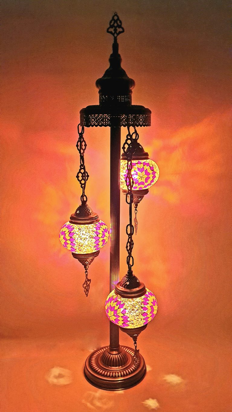 Mozaik Yer Lambası L393