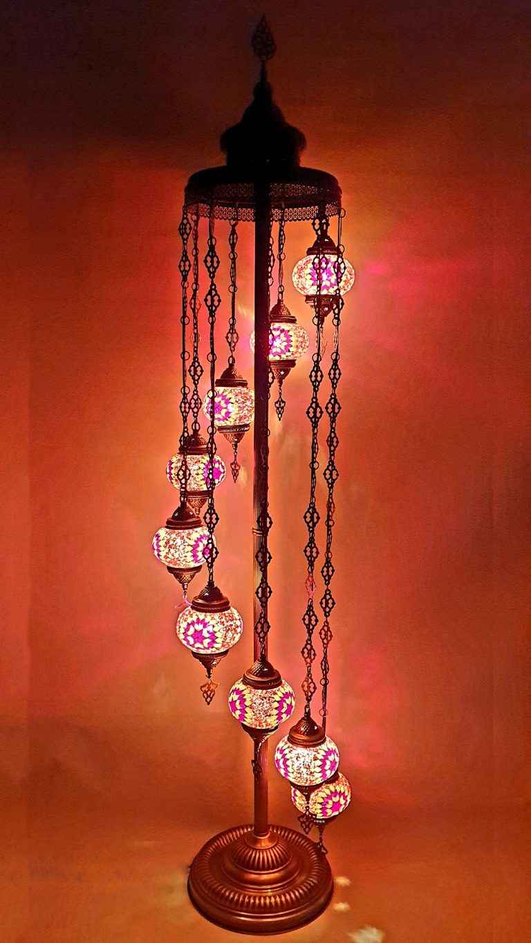 Mozaik Yer Lambası L399