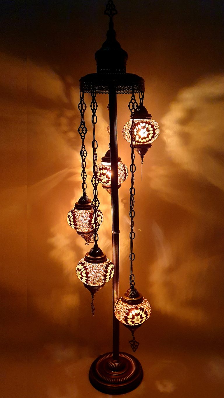 Mozaik Yer Lambası L395